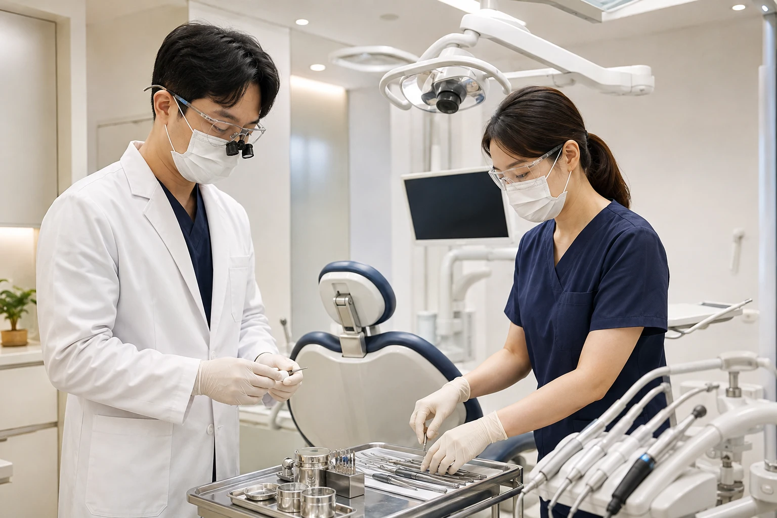노인 임플란트 수술 과정